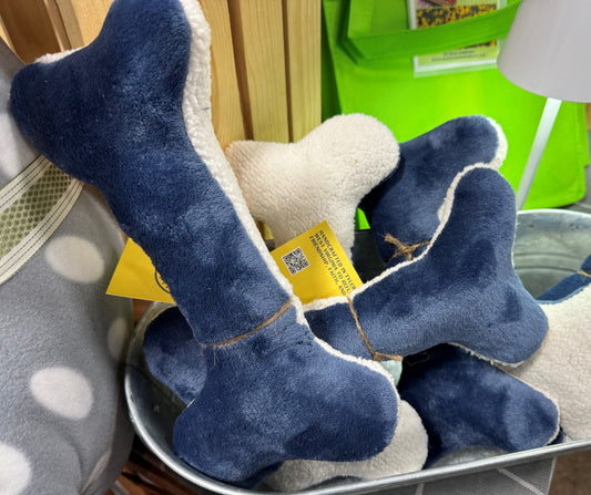Plush Bone Dog Toy