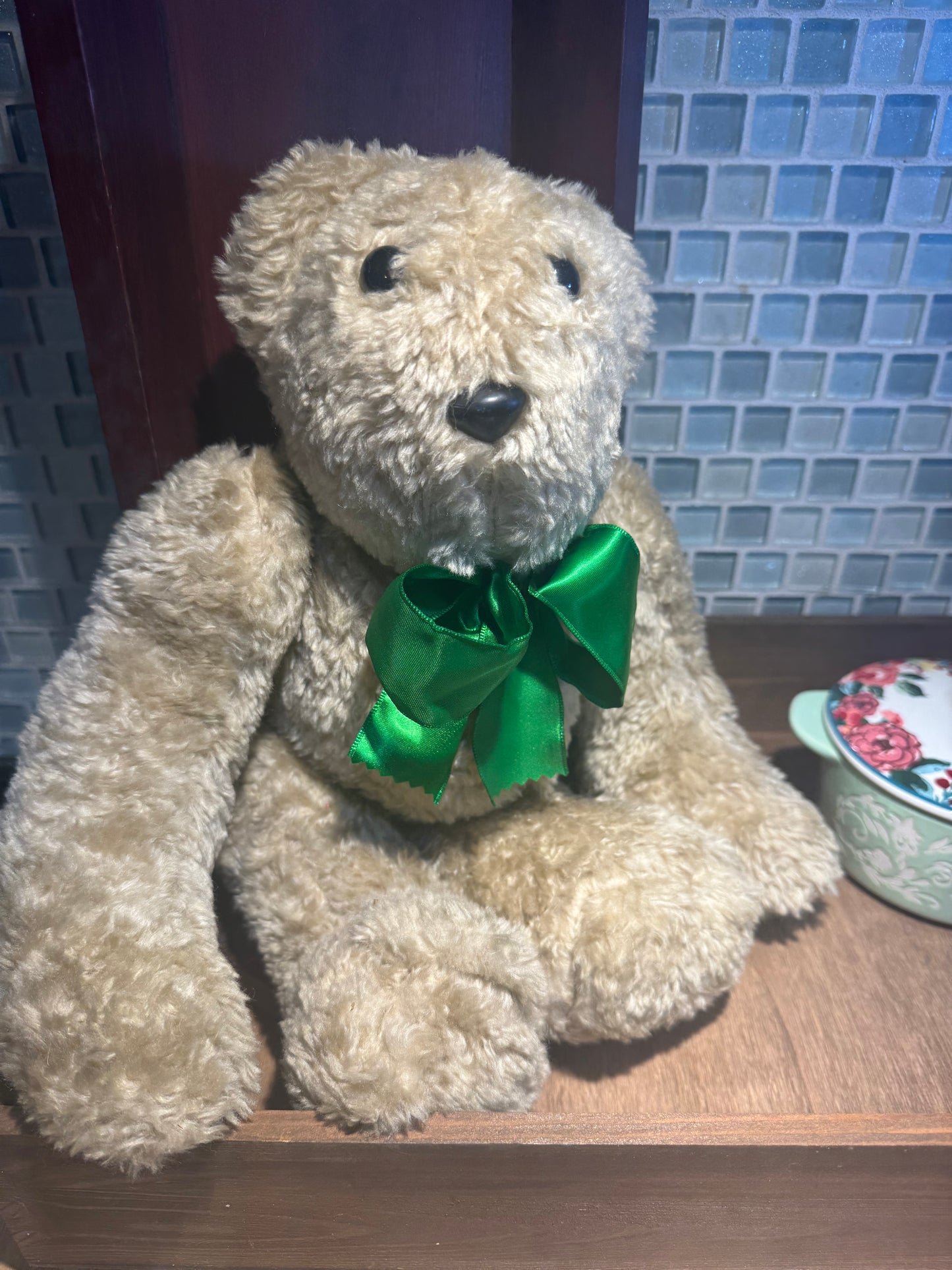Solid Fur Jointed Teddy Bear