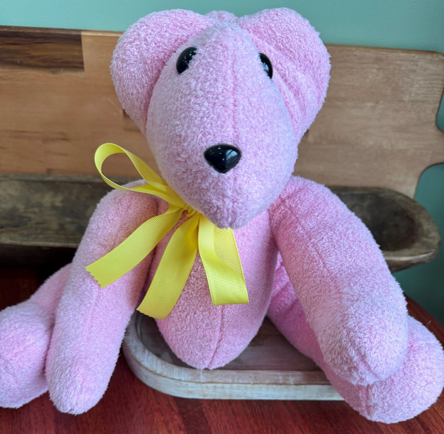 Solid Fur Jointed Teddy Bear