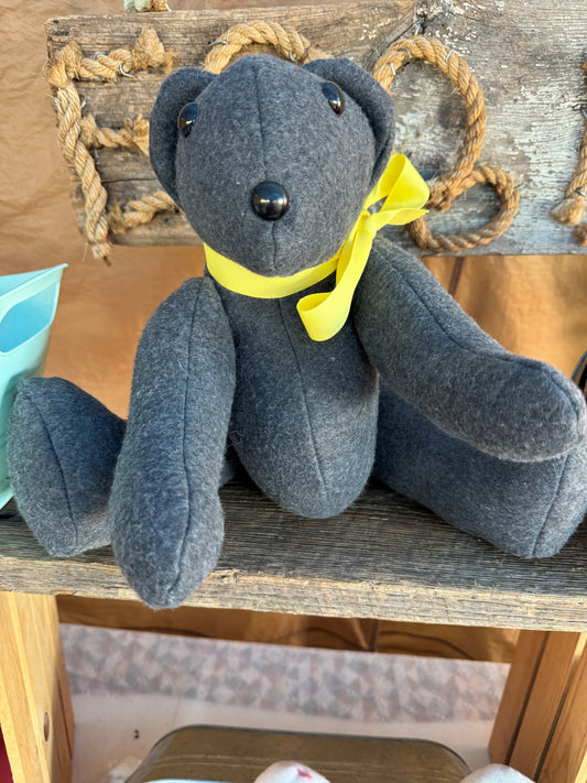 Solid Fur Jointed Teddy Bear