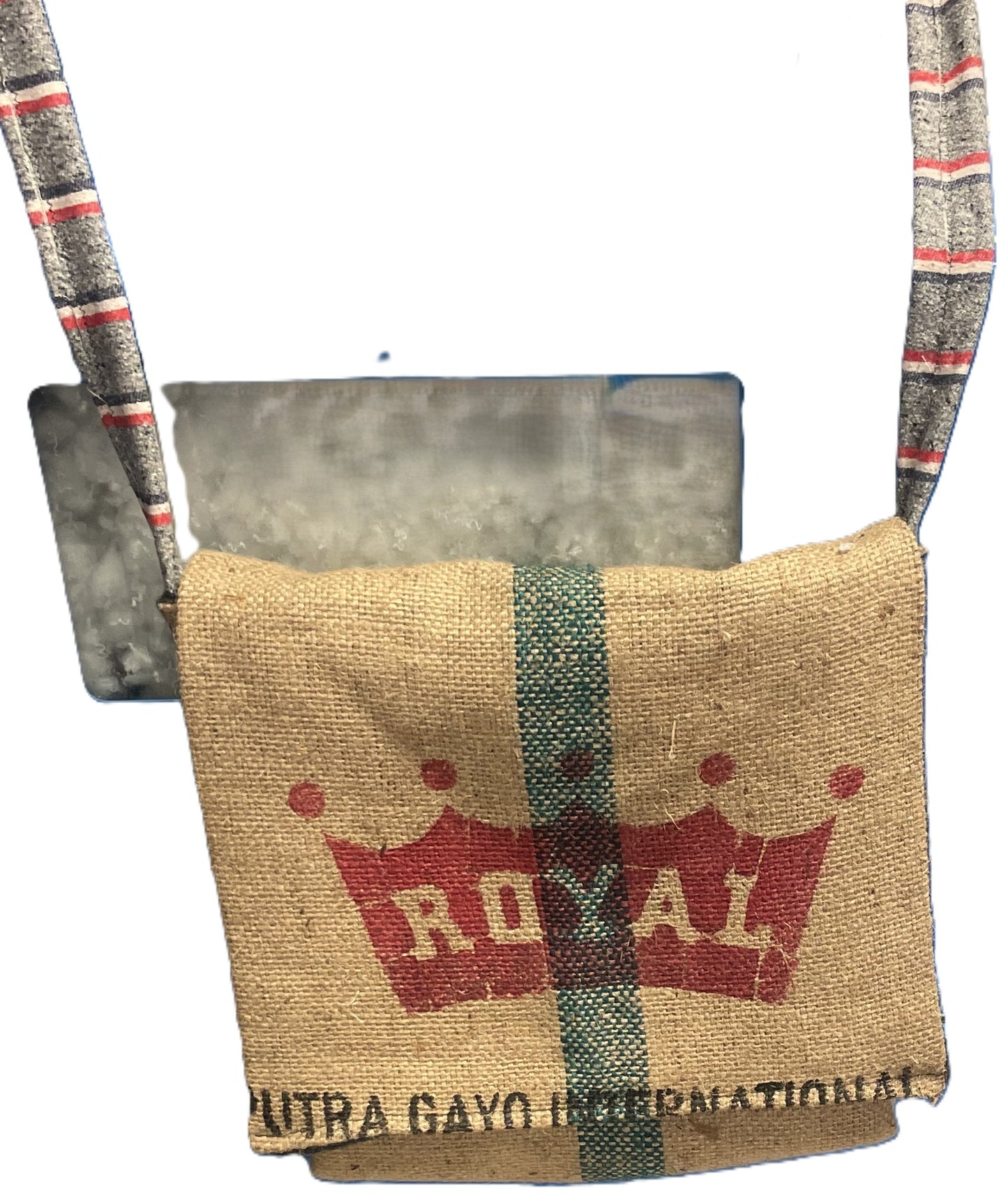 Coffee Sack Messenger Bag