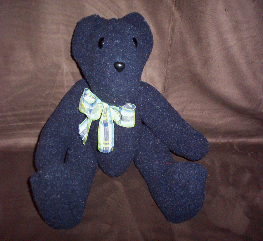 Solid Fur Jointed Teddy Bear